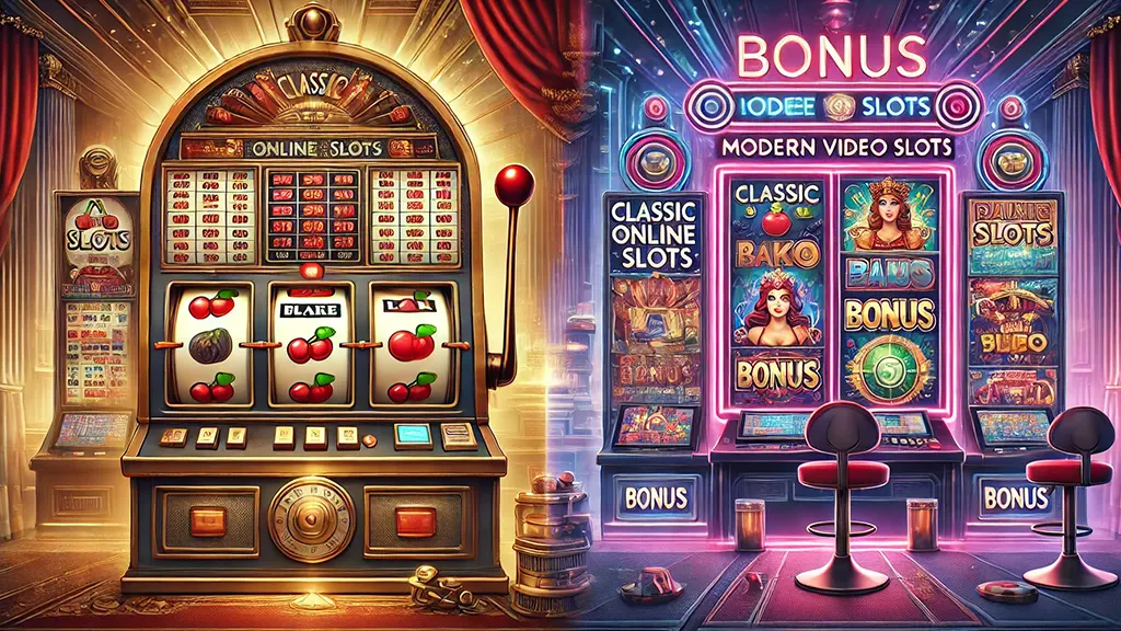 Perbedaan Slot Online Klasik dan Video Slot Modern: Mana yang Lebih Seru?