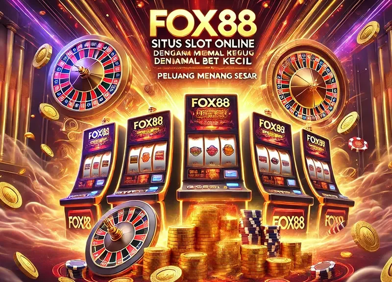 FOX88 Situs Slot Online dengan Minimal Bet Kecil dan Peluang Menang Besar